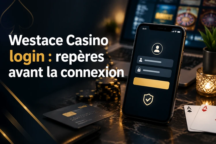 Westace Casino login : repères avant la connexion